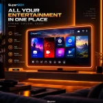 All-in-one entertainment interface on SuperBox S7 Prime