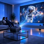 Big screen movie experience with SuperBox P7 Pro Projector