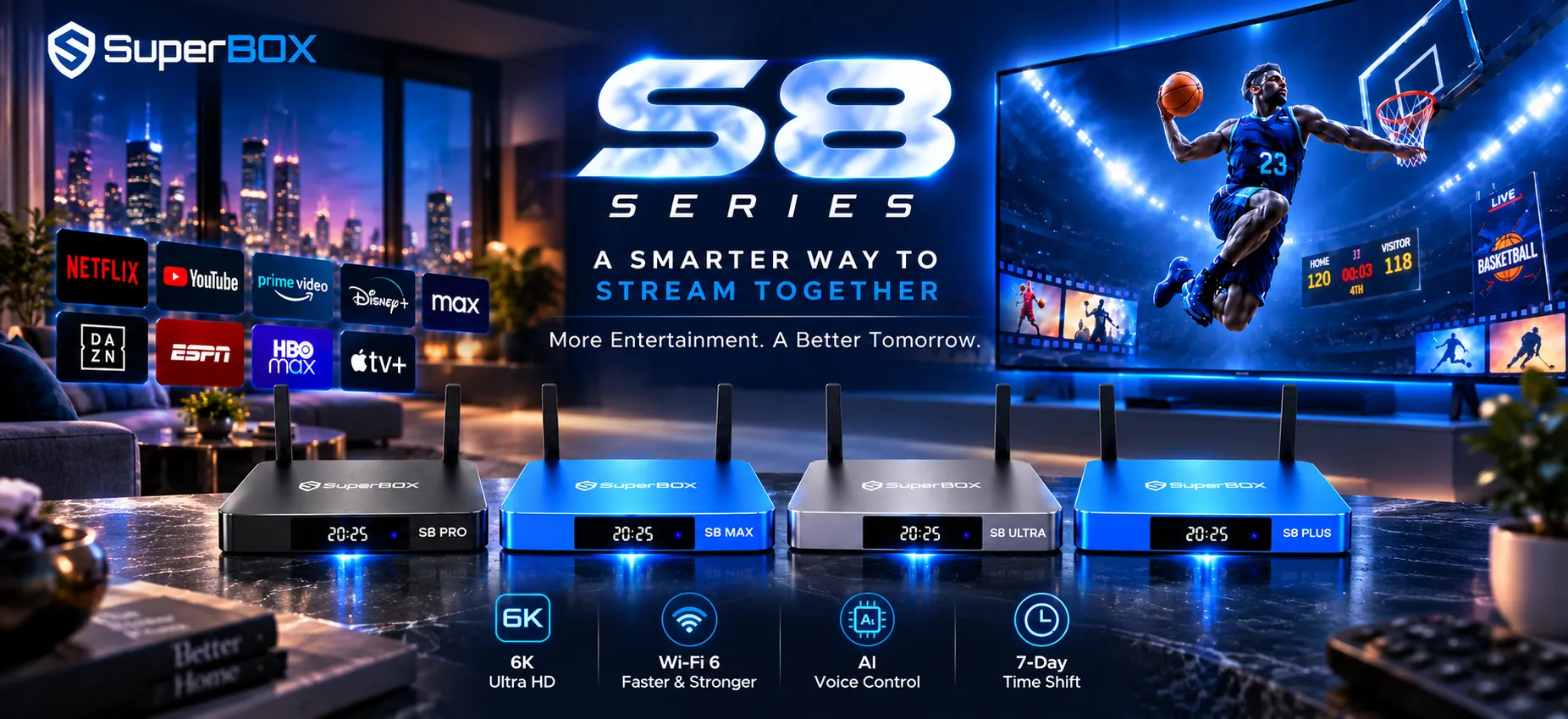 Buy SuperBox S8 at SuperBox for TV