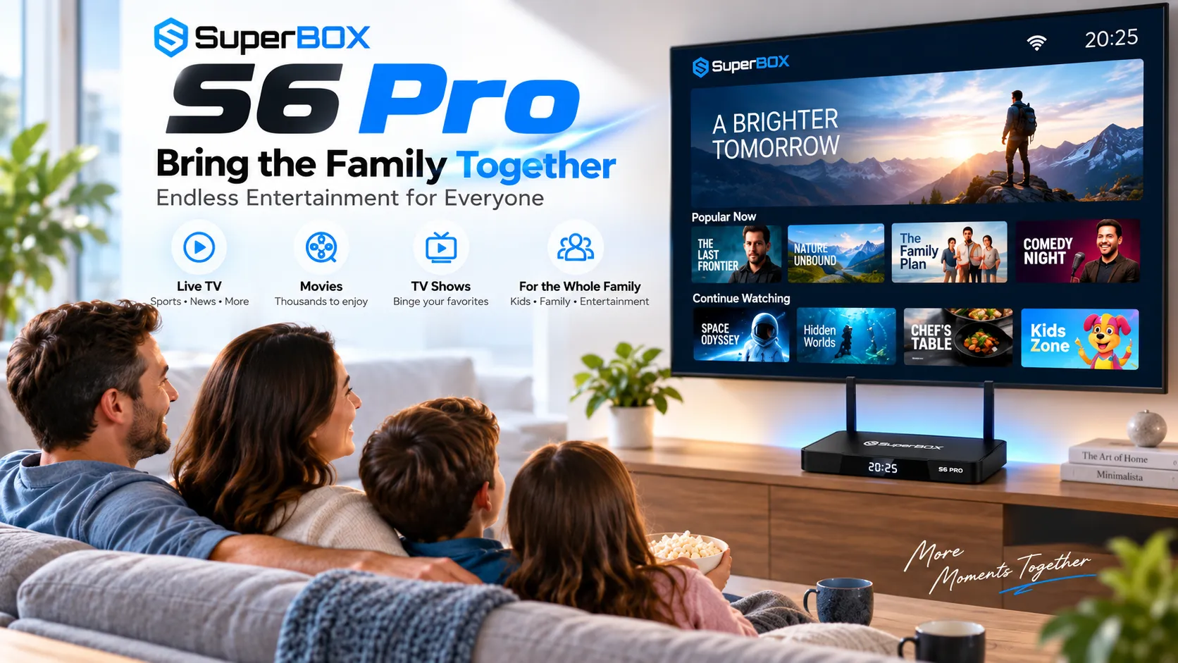 SuperBox S6 Pro home entertainment for families SuperBox S6 Pro home entertainment for families