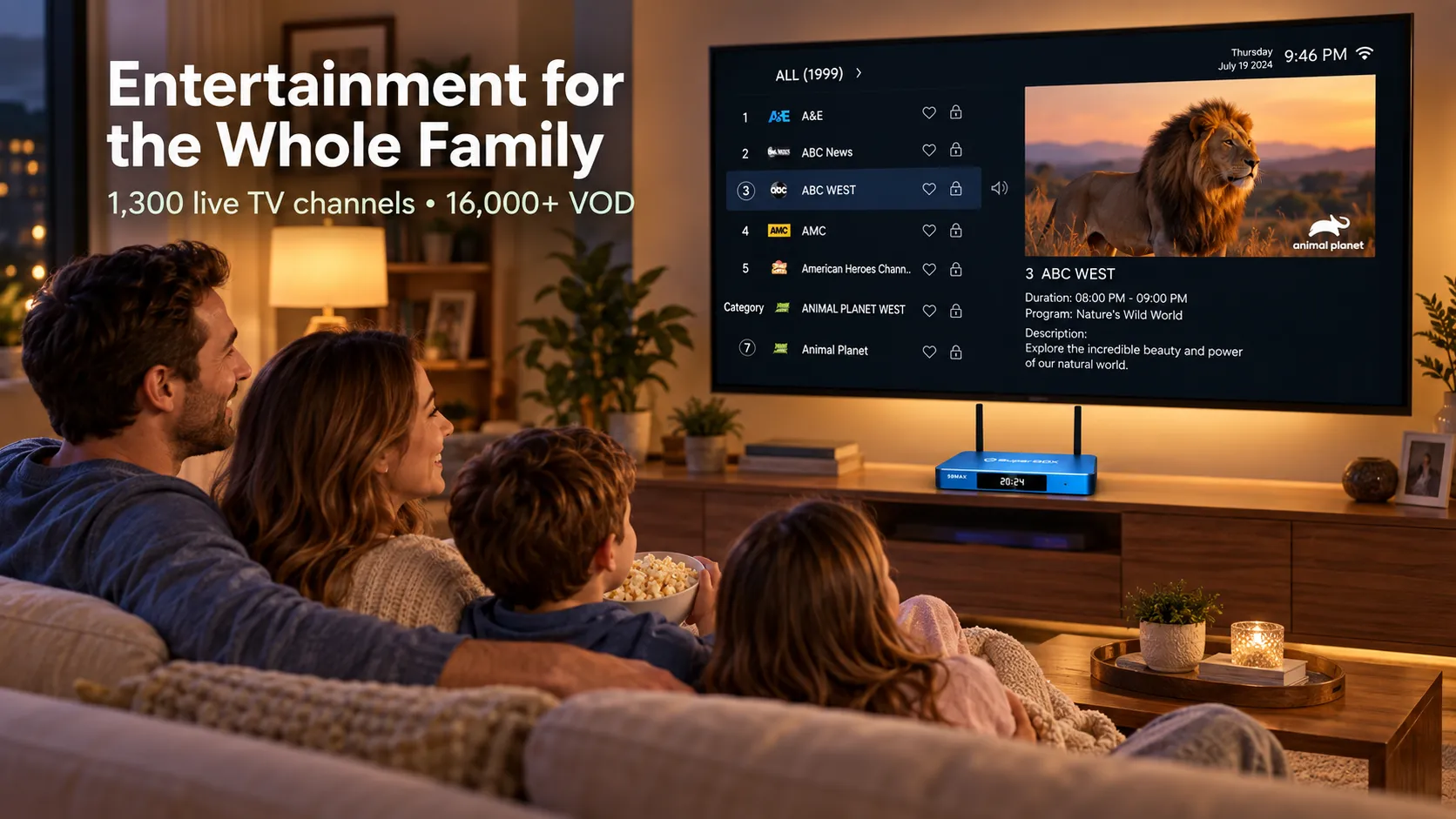 SuperBox S6 Max home entertainment experience SuperBox S6 Max home entertainment experience