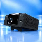 Front angled view of SuperBox P7 Pro Projector