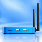 Side view of SuperBox S6 Max with USB ports