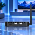 Side view of SuperBox S6 Pro ports and connectivity