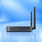 Side view of SuperBox S6 Ultra ports and connectivity