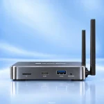 Side view of SuperBox S7 Ultra ports and connectivity