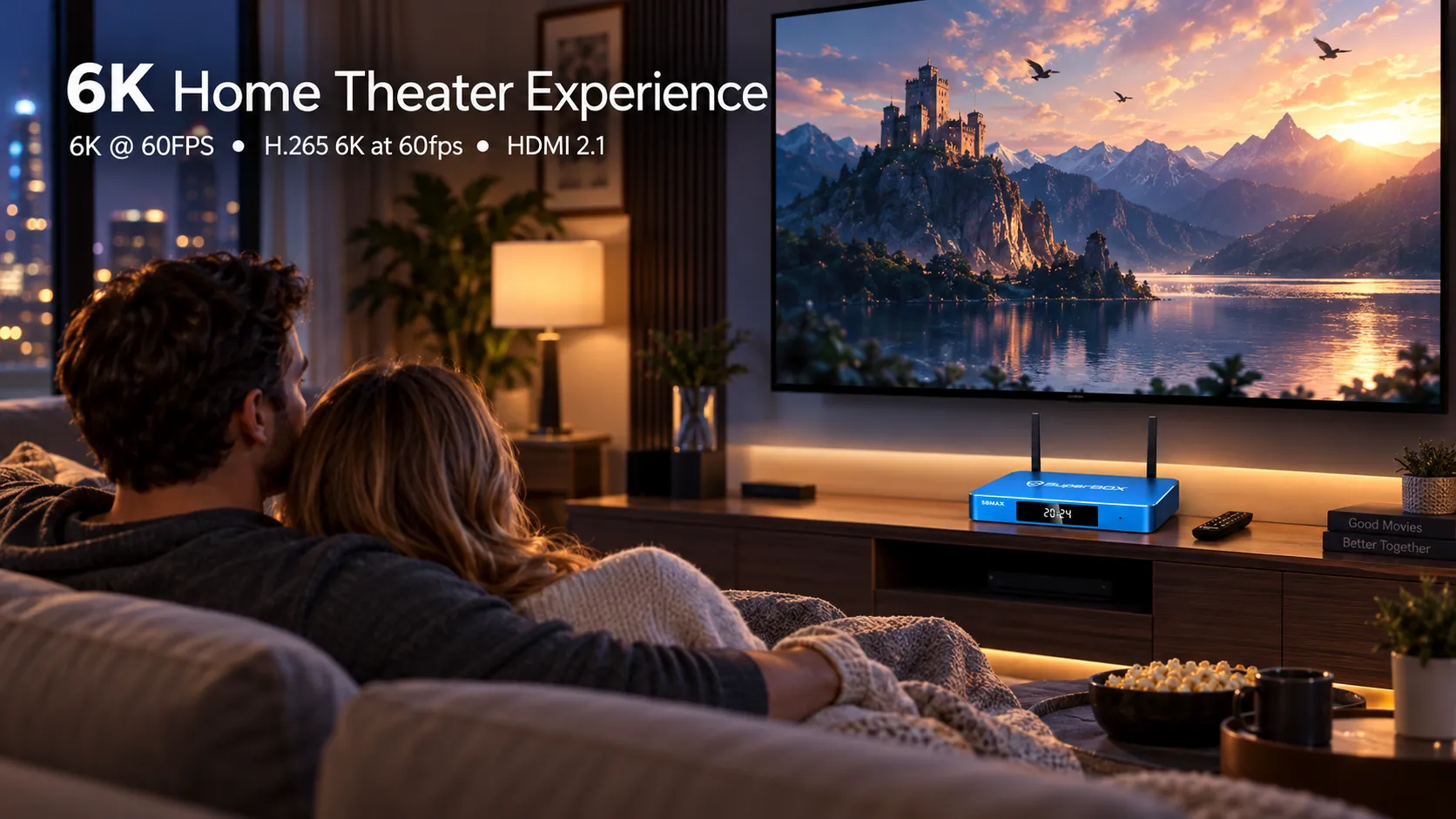 SuperBox S6 Max 6K Ultra HD and HDR playback SuperBox S6 Max 6K Ultra HD and HDR playback