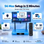 SuperBox S6 Max setup guide in 5 minutes