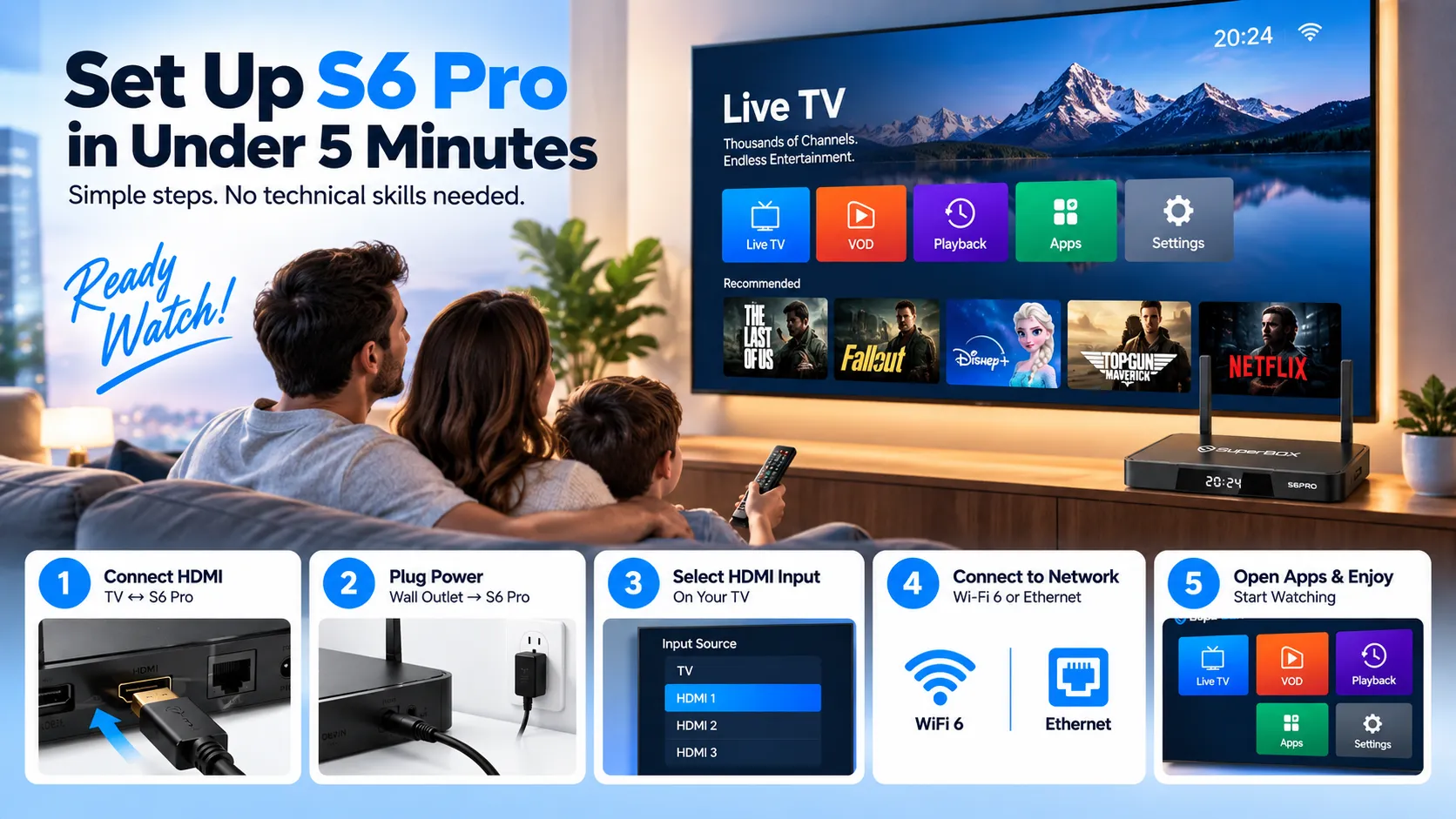 SuperBox S6 Pro setup guide in under 5 minutes SuperBox S6 Pro setup guide in under 5 minutes