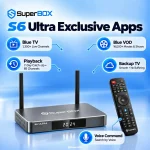 SuperBox S6 Ultra exclusive apps and entertainment content