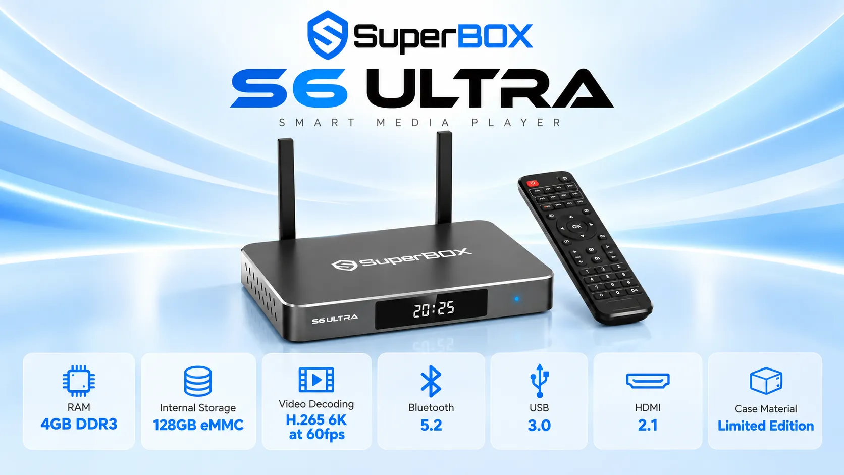 SuperBox S6 Ultra features and specifications SuperBox S6 Ultra features and specifications