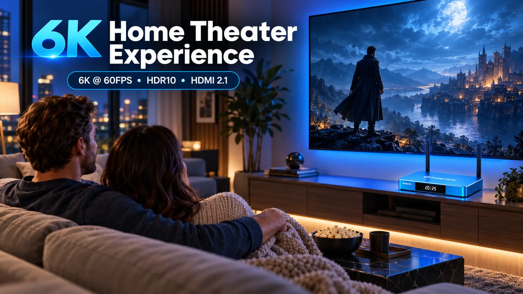 SuperBox S7 Max 6K Ultra HD and HDR video playback SuperBox S7 Max 6K Ultra HD and HDR video playback