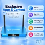 SuperBox S7 Max exclusive apps and entertainment content