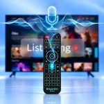 SuperBox S7 Pro voice search and smart remote control