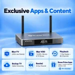 SuperBox S7 Ultra exclusive apps and entertainment content