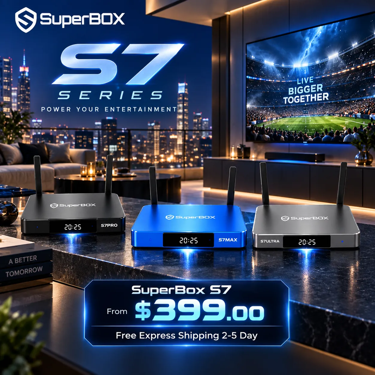 Buy SuperBox S7 at SuperBox for TV