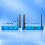SuperBox S8 Plus front and rear connectivity ports