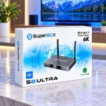 SuperBox S8 Ultra retail packaging box