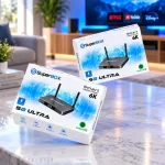 SuperBox S8 Ultra retail packaging box display