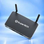 Top angled view of SuperBox S7 Ultra TV Box
