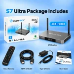 What’s included in the SuperBox S7 Ultra package
