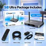 What’s included in the SuperBox S8 Ultra package