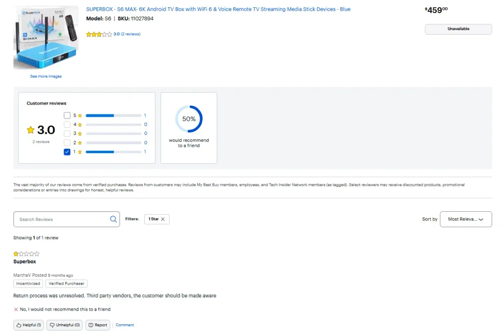 Five critical hazards of buying SuperBox through Best Buy sellers Five critical hazards of buying SuperBox through Best Buy sellers