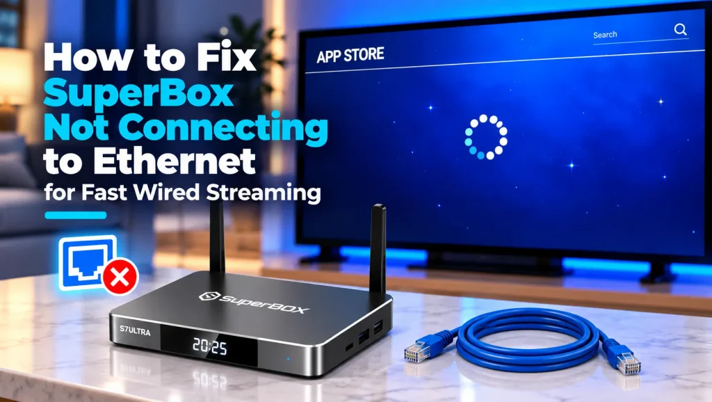 How to Fix SuperBox Not Connecting to Ethernet for Fast Wired Streaming