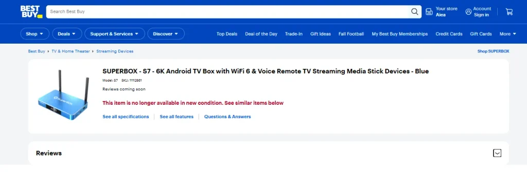 In store availability versus Best Buy online marketplace listings In store availability versus Best Buy online marketplace listings