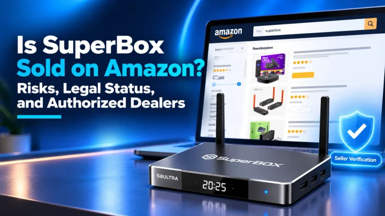 Is SuperBox sold on Amazon? Risks, legal status, and authorized dealers