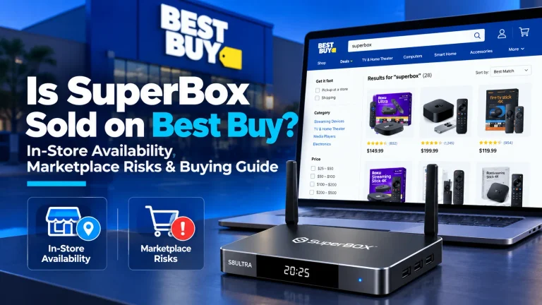 Is SuperBox sold on Best Buy? In-store availability, marketplace risks, and buying guide
