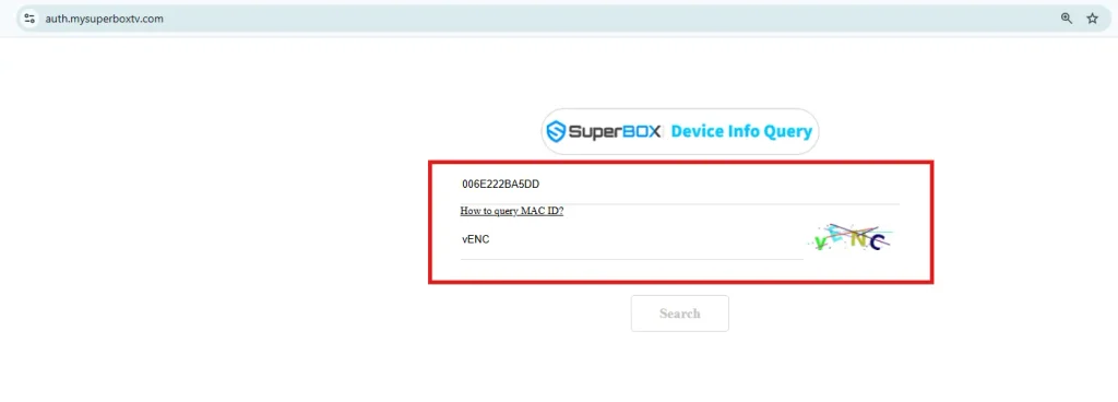 Step 2. Access the official manufacturer authentication portal