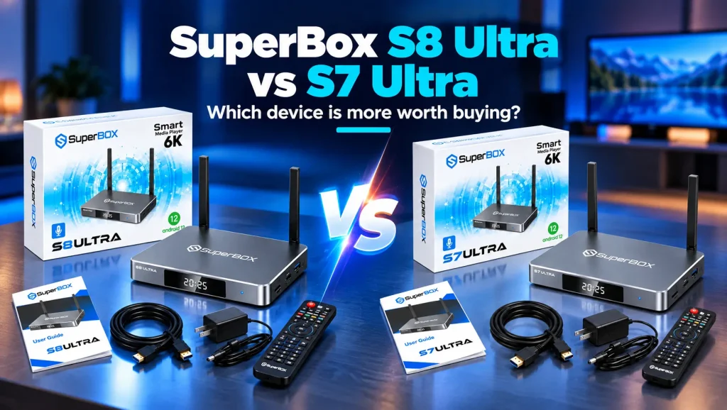 SuperBox S8 Ultra vs S7 Ultra, Which device is more worth buying?
